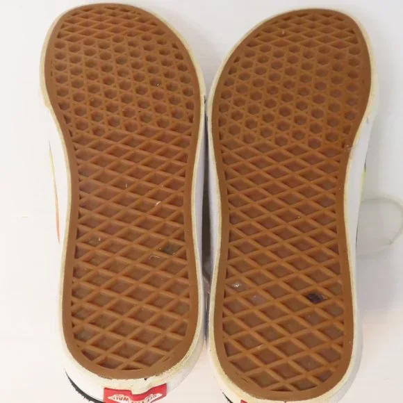 Men s Women s VANS Flame Old Skool suede low rise sneakers M/8 W/9.5 - Picture 7 of 13